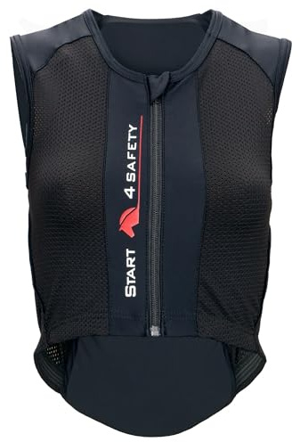 Start Rückenprotektor Reiten – Sicherheitsweste für Pferdesport, Wirbelsäulenschutz und Schutzkleidung, Optimaler Komfort und Flexibilität - EffectFlex (EffectFlex, XL)