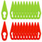 MOSTFUN 100 Teilige Rasentrimmer Kunststoffklinge, Rasentrimmer Ersatzmesser Gartenmäher Ersatzmesser Kompatibel mit Gtech Rasentrimmer ST01 ST02 ST04 ST05 ST20 GT3.0 GT4.0 GT50
