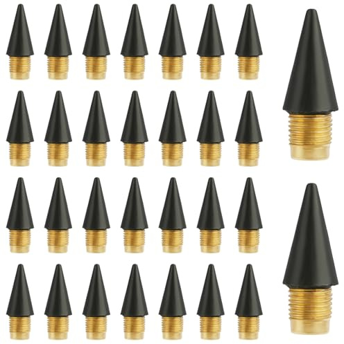 Crayons sans encre Eternal Lot de 30 Mines de Rechange pour Crayons Éternels Sans Encre - Graphite Haute Qualité, Écriture Lisse, Durable et Écologique, Idéal pour Dessin et Écriture Professionnelle