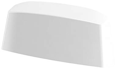 VOOXA 25 Stück Fenster Wasserschlitzkappen 36mm Weiss RAL 9016 für Schlitzfräsungen von 29-30 x 4,6-5 mm