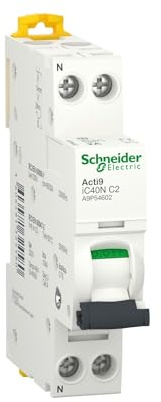 ACTI 9 IC40N 1PN C 2A 6000A/10KA MINIATU
