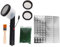 Spactz Kit de flocado aplicador de hierba estática ABS máquina de flocado con mango antideslizante para mesa de de modelado escénico de bricolaje