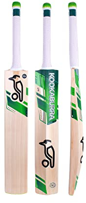 Kookaburra Kahuna Cricketschläger 3.1, Lime, Kurzer Griff
