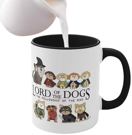 MUSCA ANIMALE - Coppa di animali da collezione, tazza per animali domestici in porcellana | Coppa per animali unica, accessori per la casa divertenti, regali carini per la fidanzata, tazze grandi per