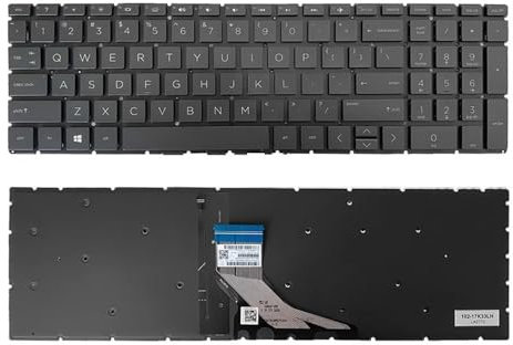 RTDPART Laptop Keyboard For HP ZHAN 99 G2 ZHAN 99 G3 ZHAN 99 G4 with backlit United States US Black New