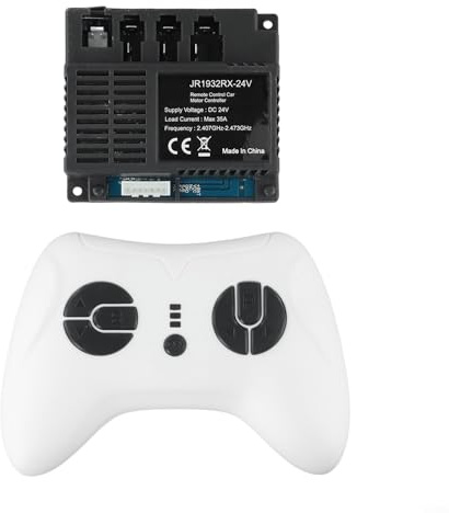 JR1932RX-24V Module récepteur de véhicule électrique 2,4 G Système de télécommande compatible avec voiture électrique pour enfants 7 broches Pièce de rechange (ensemble complet)