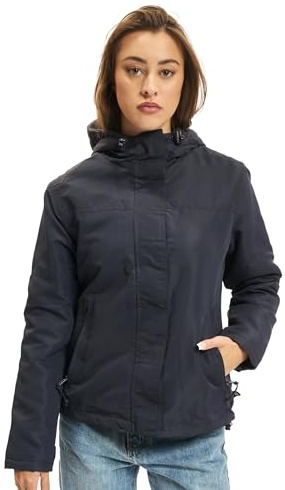 Brandit Women Frontzip Windbreaker, Donna, navy, XXL