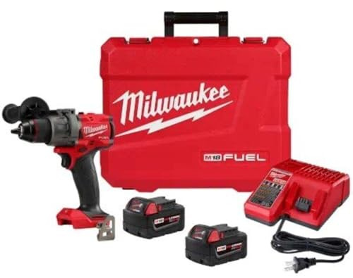 Milwaukee Electric - Variable Speed M18 Fuel. 1/2 Hammer Drill-Driver KIT
