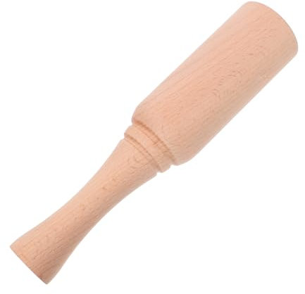 SOLUSTRE Maillet Bois Pour Travail Cuir Et Bois Outil Menuiserie Compact Marteau Sculpteur Main