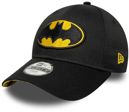 New Era Batman Logo Bambini 9Forty cap Giovani Nero