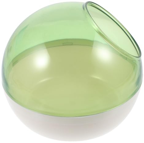 VILLFUL Hamster Sand Bath Box Small Bathtub Splash-proof Bathroom Accessory for Gerbil Guinea Pig Small Animals