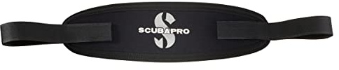 Scubapro Mask Strap Klettverschluss, Atemregler für kaltes Wasser, Unisex, Erwachsene, Schwarz, Einheitsgröße