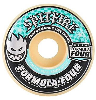 Spitfire F4 97 konische Skateboard-Räder, Naturfarben, 56 mm