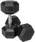 HQ Germany® Hexagon Hanteln 15kg 2 Stück | Geruchsarm, ±1,5% Gewichtstoleranz | 15kg Hantel, 15 kg hanteln 2er Set, Kurzhantel, Dumbbell, 15 Kilo Hantel Set, Hantelset Hexagon
