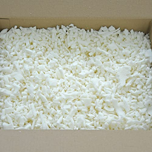 Nurtextil24 Visco Flocken Kissenfüllung 1kg 3kg 5kg Kissen Füllmaterial Bastelmaterial Visco Memory elastische Schaumstoffflocken 7,5kg