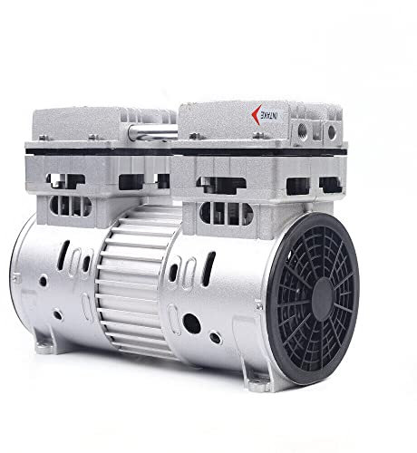 Compresor de aire sin aceite de 750 W, compresor de aire comprimido silencioso con motor de cobre para compresores médicos, compresores de aire acondicionado, compresores de inflado de neumáticos, 145