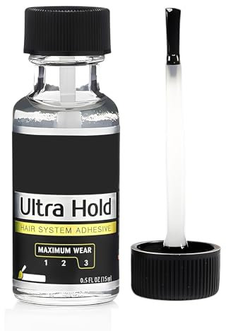 Invisible Lace Wig Glue - Strong Hold & Long Lasting Hair Glue - Easy To Remove Waterproof Latex-Free and Oil-Resistant