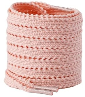 Skosnören, Polyester skosnören Flerfärgad 120-160 cm Paket med 4