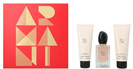 Giorgio Armani Si Geschenkset - EdP 50ml - Duschgel 75ml - Body Lotion 75ml