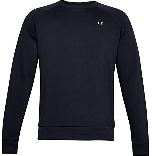 Under Armour Men Rival Fleece Crew, Sports jumper with loose fit, comfortable and warm men's jumper
