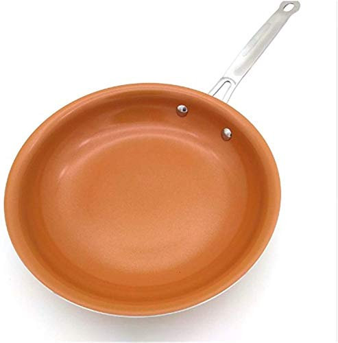 Poêle À Frire en Cuivre Antiadhésive avec Revêtement en Céramique, Poêle À Frire Facile À Nettoyer, Casserole À Omelette, Poêle À Petit-déjeuner, Outil De Cuisson À Poêle Antiadhésif Durable-8 inch