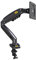 Ergosolid Support Écran PC Moniteur, Bras Articulé Ergonomique Ressort à Gaz, 17-30 Pouces, VESA 75mm et 100mm, Rotatif à 360°