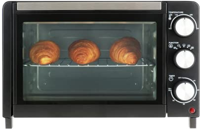 Mestic Mini Backofen 18L MHO-120 Umluft Camping Konvektionsofen Timer 800W 230°