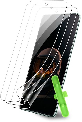 zZjoOoj Protection d'écran Anti-Rayures pour Xiaomi Redmi Note 14 Pro 5G/4G/14 Pro+ 5G/Xiaomi Poco X7,3 Pièces TPU Film Hydrogel Transparent HD Souple en TPU Film de Protection d'écran [HD Clear]