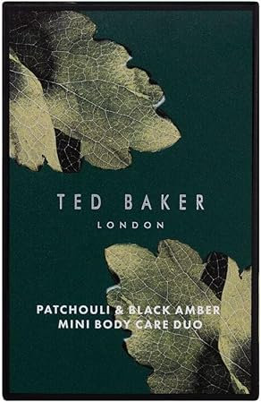 ark future Ted B London Patchouli and Black Amber Mini Body Care Duo, Body Wash & Lotion Set for Women