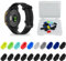 20-Stück Silikon Ladeanschluss Staubstecker für Garmin Fenix 8/7/7 Pro/6/5, Venu 3/3s/2, Instinct 3/2/2X, Vivoactive 5/4/4s/3, Forerunner 965/265/165/55, Epix 2 Pro Mehrfarbig