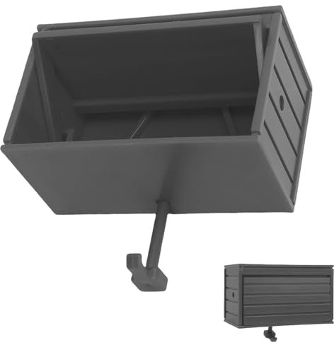 ARROMI Car Garage Key Organizer, Garage Key Holder with Opening Door, Small Key Organizer, Wall Mount Key Rack for Entryway and Office, Fun and Practical Key Storage Solution