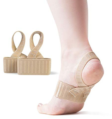 Tuli's X Brace, Arch Support Brace and Compression for Sever's Disease, Plantar Fasciitis, Heel Pain, Flat Feet, Fallen Arches, and Over-Pronation, 1 Pair, Youth