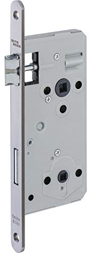 DORMAKABA Einstemmschloss 127 WC, DM 51, rund, 250 x 18 x 4 mm, Edelstahl