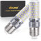 DiCUNO E27 LED Lampe 10W, entspricht zu 130W Halogen, 6000K Kaltweiß, 1400LM LED Mais Glühbirne, nicht dimmbar, Edisongewinde und Energiesparlampen, 2er Set