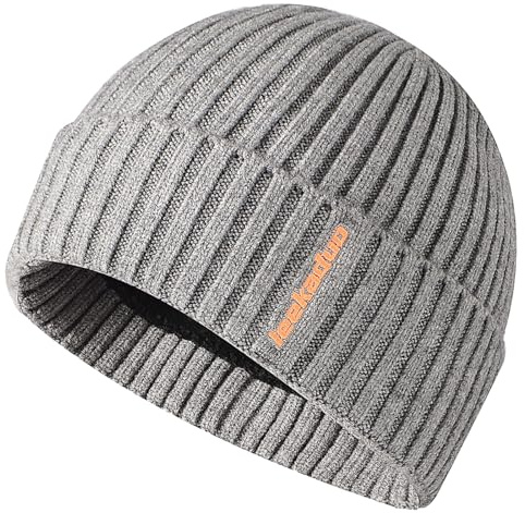 JFAN Cappello Uomo Invernale Unisex Berretto Invernale Caldo in Maglia Cappello in Pile Beanie Hat per Sport All'aperto