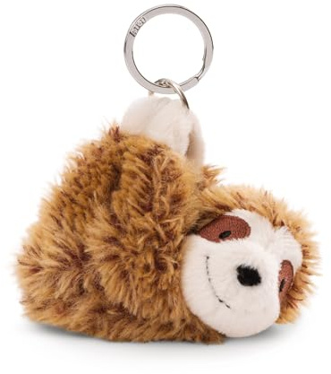 NICI Llavero Perezoso Slobby 10cm marrón - Colgante Animal de Peluche - para Colgar en la Llave, Bolso, Mochila, y Mucho más, para niños y Adultos, una óptimo Idea de Regalo