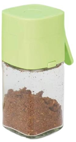 Spargisale in – Barattolo per sale da cucina | Contenitore per sale da cucina | BBQ Spezie dosatore di precisione bottiglia Home porta spezie per sale, 4,92 x 2,17 pollici