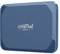 Crucial X10 8TB SSD Externo Portátil, hasta 2100MB/s, USB-C 3.2 Gen2, Clasificación IP65 de resistencia al agua y al polvo, Disco Duro Sólido Externo SSD, Azul Mate - CT8000X10SSD9-02