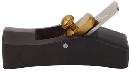 Mini cepilladora de madera, herramienta manual, plano de recorte, artilugio de artesanía en madera de ébano para carpintería, cepillado, biselado, carpinteros profesionales,