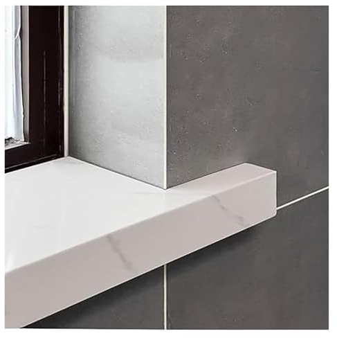 IBOWZ 4–18 tum bred fönsterbrädans slutlister och täcklist – skyddslist för interiörer av butiker och lägenheter