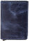 Porte Cartes Anti-Piratage Slimwallet Vintage SV Bleu