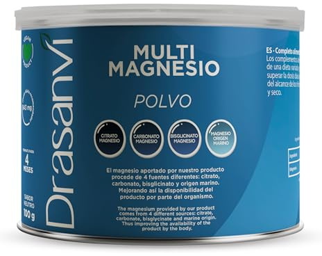 AMAZON MINERAL MULTIMAGNESIO POLVO 100G DRASANVI