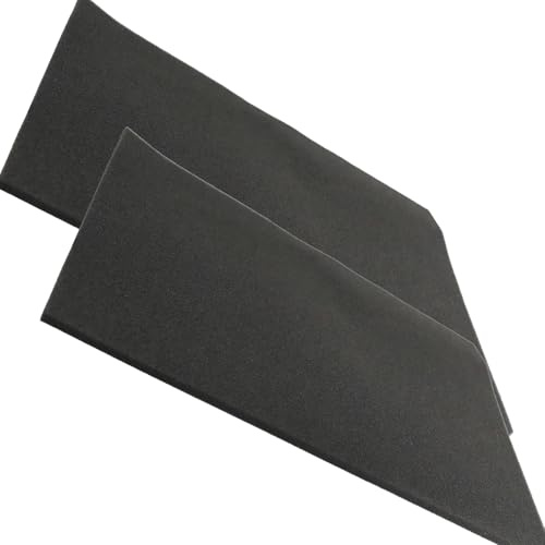 Flewdart Universal skum luftfilter 300 x 210 x 5 mm, svamp luftfilter för motorcykel moped scooter fyrhjuling hoover trimmer (300x210x5mm 2pcs)