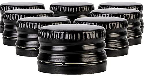 Schraubverschluss-Set 28-18mm - Aluminium-Flaschenverschlüsse, dichter Verschluss und Schutz, wiederverwendbarer Verschluss