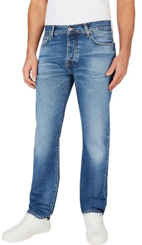 Pepe Jeans Homme Straight Non Extensible Pm207394, Bleu (Denim-HT3), 29W/32L