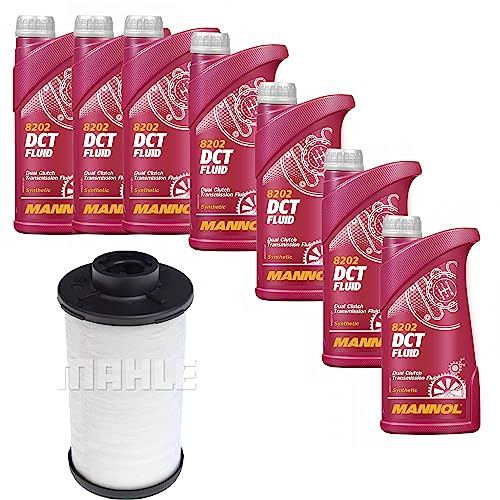 Automatikgetriebe Ölwechsel Satz Getriebeölwechselsatz mit DCT Fluid 7 L Automatikgetriebeöl Doppelkupplungsgetriebeöl + Getriebeölfilter