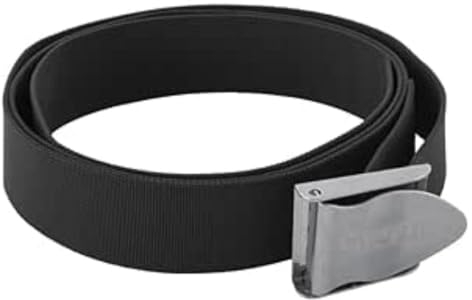 Seac Diving Belt, Gewichtsgürtel aus Stoff mit Edelstahlschnalle, Länge 140 cm