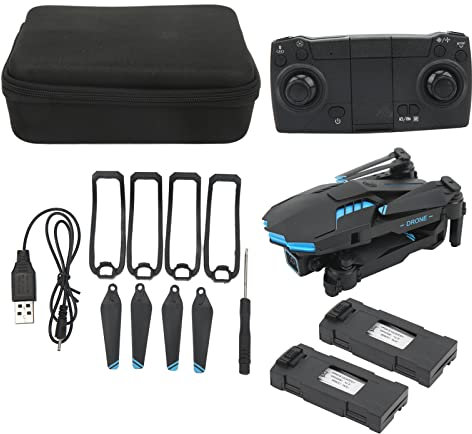 Mokernali X6-Drohne, 4K-HD-Luftbilddrohne Mit Zwei Kameras, Optischer Lokalisierung Und 3-seitiger Hindernisvermeidung(Dual-Battery)