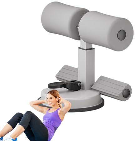 Support de pied pour sit up, support de pied pour barre sit | Support de pied stable et réglable, support de siège avec 2 ventouses fortes - Équipement d'exercice portable Sit Up pour