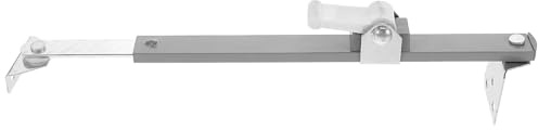 WOONEKY Limitador de Apertura para Ventanas Abatibles de Acero Inoxidable Barra Antiviento Ajustable Ignífuga Herrajes de Seguridad para Muebles y Soporte Antivuelco para Televisión